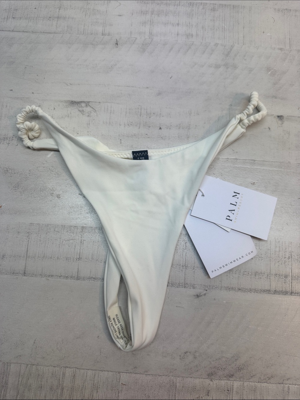 Palm Swimwear Kiki Thong Bikini Bottom Size 2 nwt